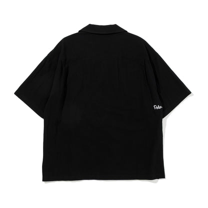 HEMP RELAX OPEN COLLAR SHIRT